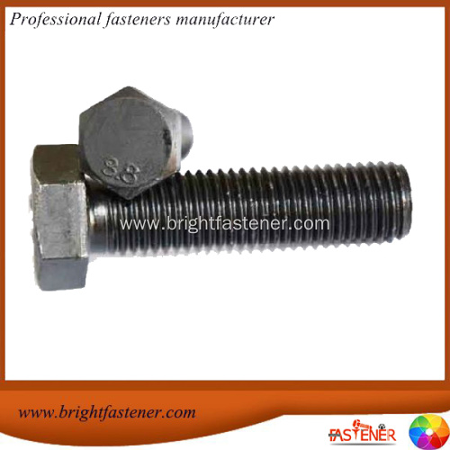 DIN931 Wholesale steel din standard hex bolt